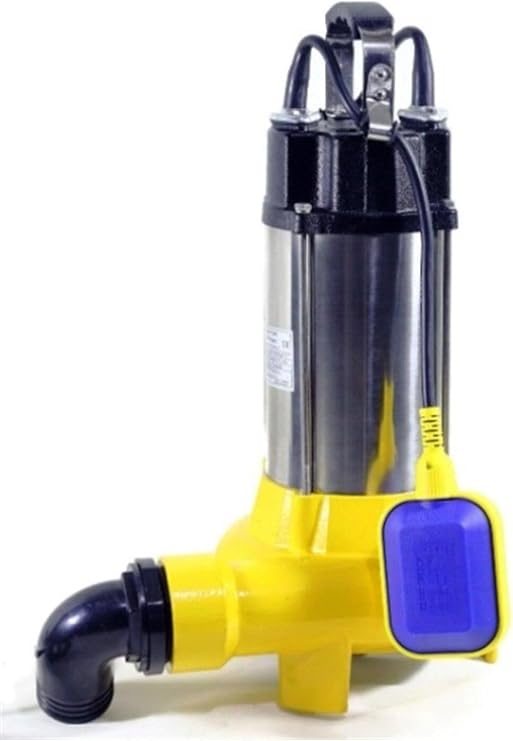Attlas V1100d-f 1.5hp Parçalayıcı Bıçaklı Drenaj Pompası