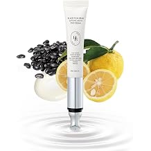 HEVEBLUE Black Yuja Bean Lifting Auto Eye Cream | 15ml | Ultrasonic Vibrating Eye Cream, Reduces Puffiness, Under-Eye Bags, Dark Circles, Fine Lines & Wrinkles, Anti-Aging