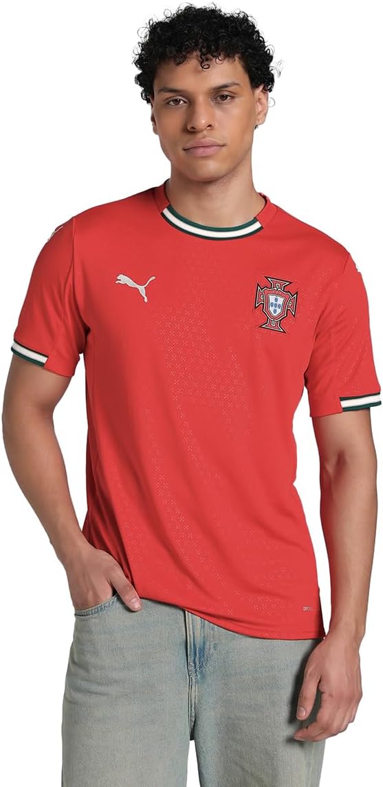 Portekiz İç Saha Erkek Kırmızı Futbol Forma 77919001