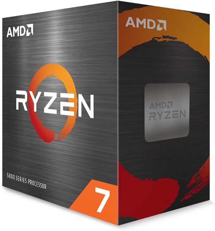 AMD Ryzen 7 5700X Processor (8 Cores / 16 Threads 65 W TDP Socket AM4 36 MB Cache Up to 4.6 GHz Max Boost No Cooler)