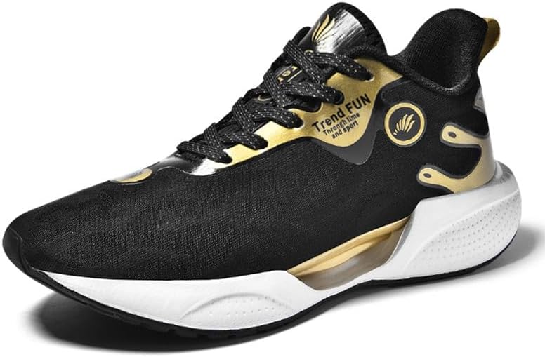 Men Trainers Running Shoes Leisure Breathable Sneakers Mesh Walking Gym Tennis Shoes Lace Up Outdoor Sports Jogging Shoes