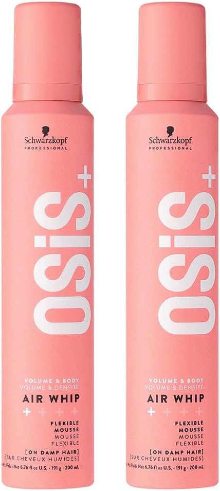 Schwarzkopf Osis+ Air Whip 200 ml, 2-pack