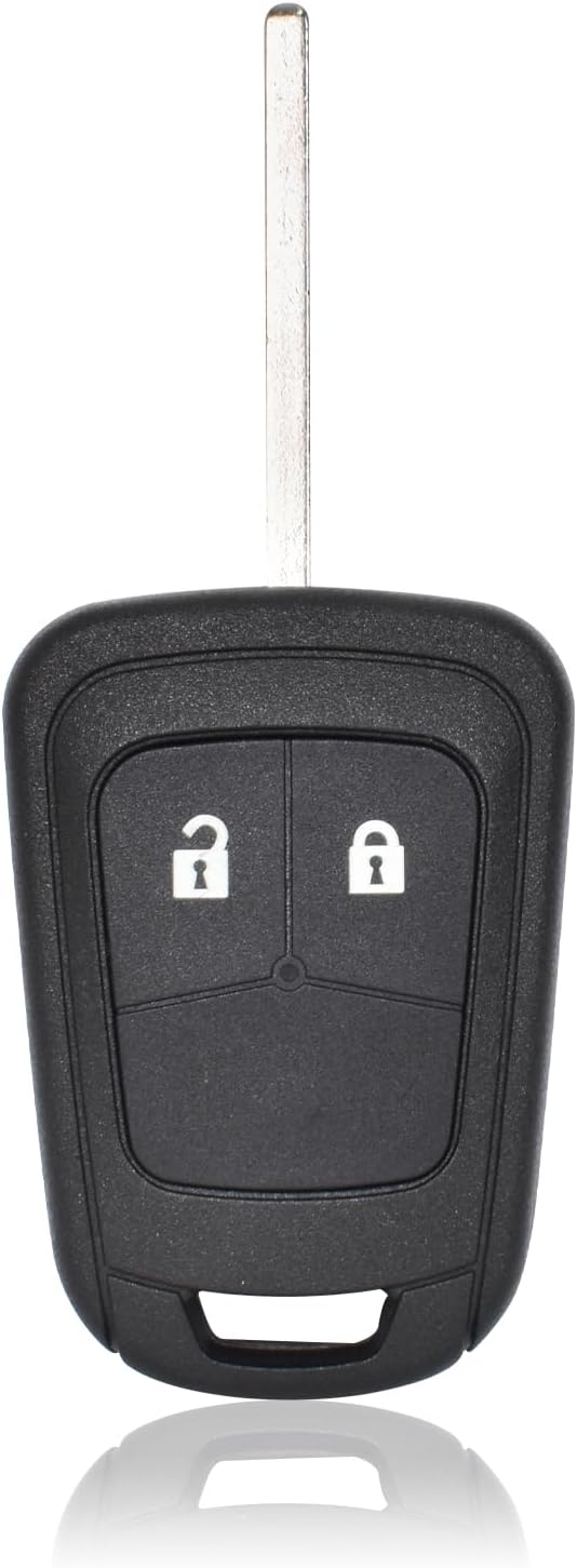 Colexy 2 Buttons Car Key Fob Shell Case Remote Control Replacements Compatible with Opel Vauxhall Buick Astra Insignia Meriva Zafira, Car Key Cover Case