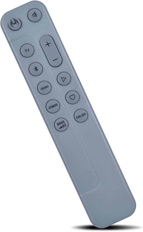 Sound bar Replacement Remote Control fit for JBL BAR 500, BAR 300, JBLBAR500PROBLKUK, JBLBAR300M2BLKUK