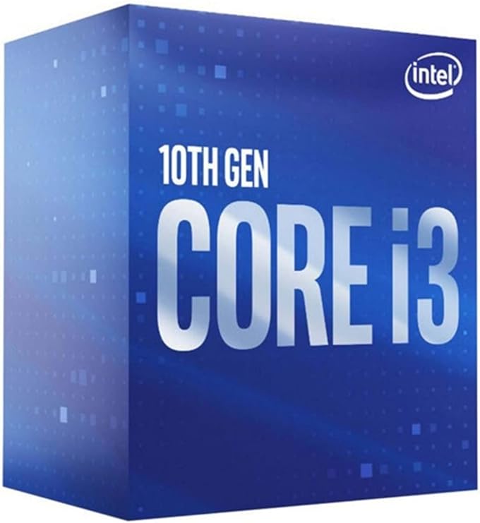 Intel® Core™ i3-10100F Desktop Processor 4 Cores up to 4.3 GHz Without Processor Graphics LGA1200 (Intel® 400 Series chipset) 65W