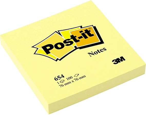 Post-it Not, Sarı, 100 Yaprak
