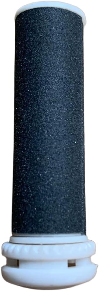 Coarse and Fine Replacement Rollers for Emjoi Mini Pedi, Designed with ABS Material for Long Lasting Foot Care and Smooth Skin (Thin)