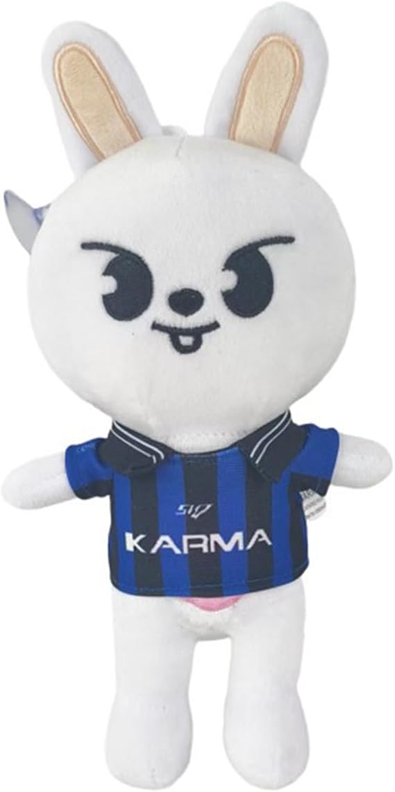 SK ZOO Plush Stuffed Doll, Stray Kids Cute Stuffed Animals Toy, Stray Kids Merch Ideas for Boys and Girls, Wolf Chan Jiniret Bbokari Leebit Plush Toy for Fans