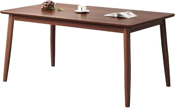 Rectangle Dining Table, Wood Mesas De Comedor With Heavy Duty Legs, Farmhouse Dining Table For Dining Room, Kitchen, Living Room(39.3 * 23.6 * 29.5in)