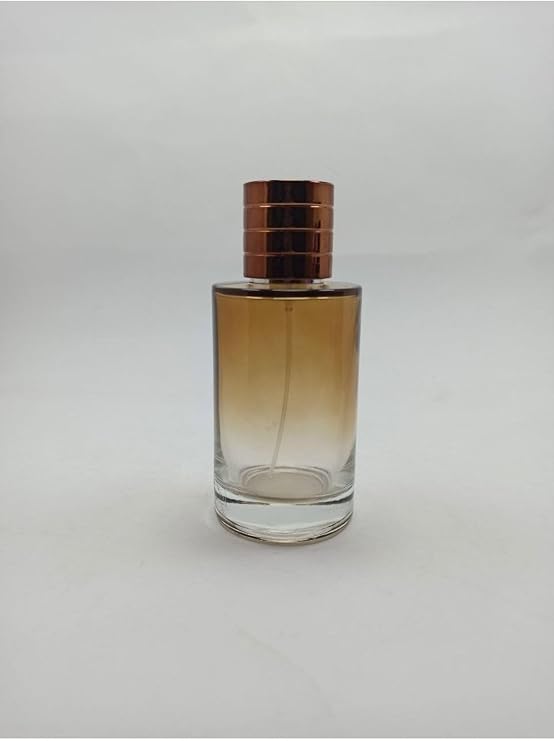 Boş Tekrar/Kolay Doldurulabilir Parfüm/Kolonya Şişesi 100 ml Kehribar Degradeli Rengi
