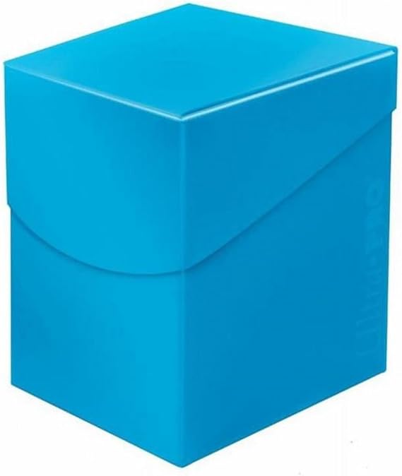 Ultra Pro 85685 Eclipse Pro 100+ Deck Box, Gök Mavisi, 10 cm x 7,5 cm x 8 cm