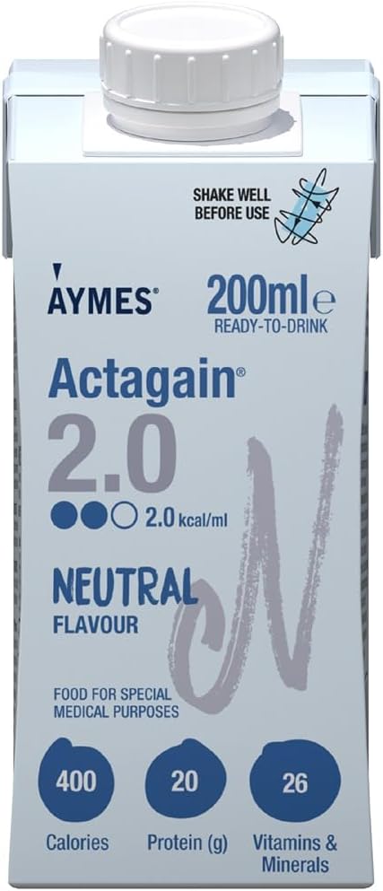 AYMES ActaGain 2.0 Nutritional Drink - Neutral - 1 x 200ml