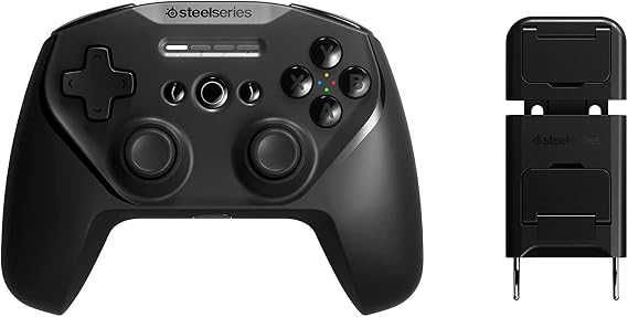 steelseries Stratus Plus, Android ve Windows için Bluetooth Oyun Denetleyicisi, 90 Saat Pil Ömrü, Hall Effect Tetikleyici, Alps Toplama Çubukları