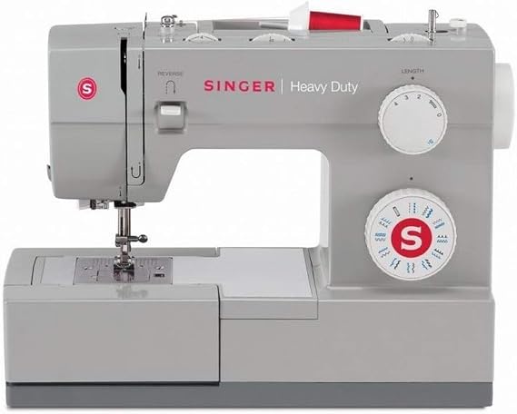 Singer Heavy Duty 4423 Mechanical Sewing Machine - 23 Stitches, Upgraded Motor, Automatic Threading, Accessories Included, Steel Reinforcement Plate, Professional Sewing Machine