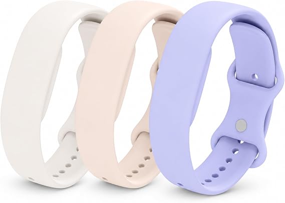 スポーツシリコンバンド 3本パック Google Fitbit Airバンド対応