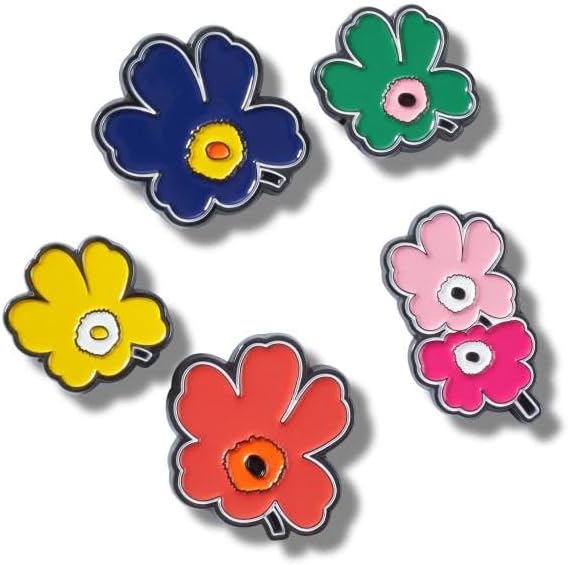 Crocs Jibbitz Charms, Marimekko5 Pack