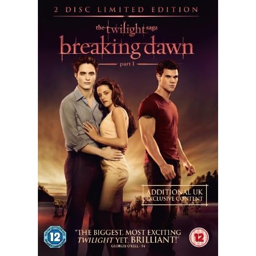 The Twilight Saga: Breaking Dawn - Part 1 (2 Disc Limited Edition) [DVD] [Reino Unido]