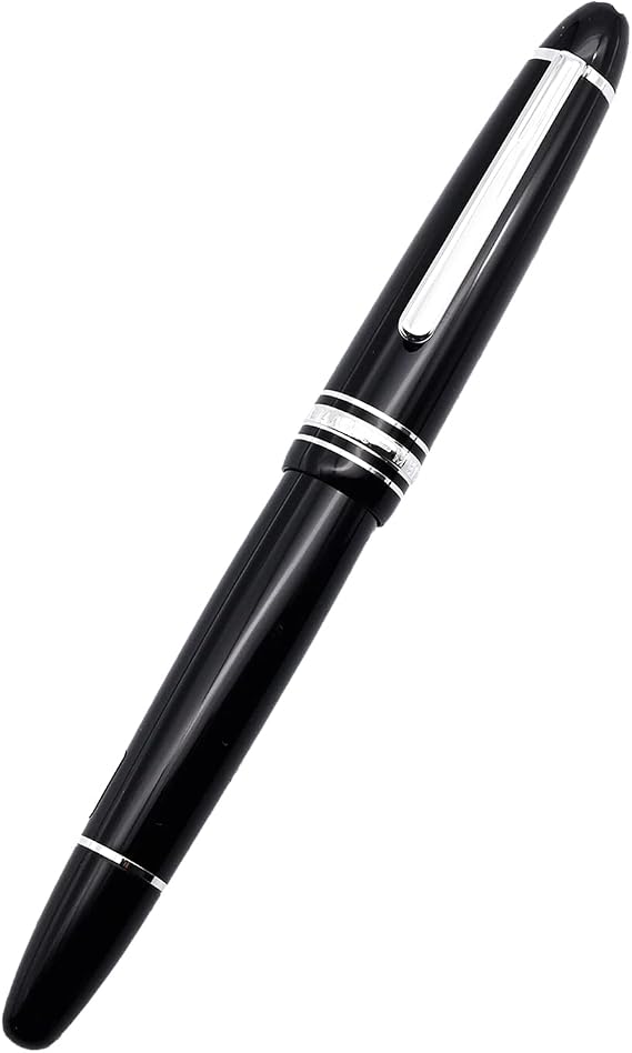 Montblanc Fountain Pen 2849 132431 P146 Meisterstuck Platinum Coating Le Grand Black x Platinum EF Parallel Import Product