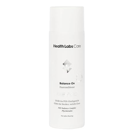 Health Labs Care Hair Conditioner with Creatine and Ceramides Hair Treatment for Dry Hair Smooths Hair and Makes Combing Easier Gives Hair Suppleness and Shine PEH Balance 200 ml