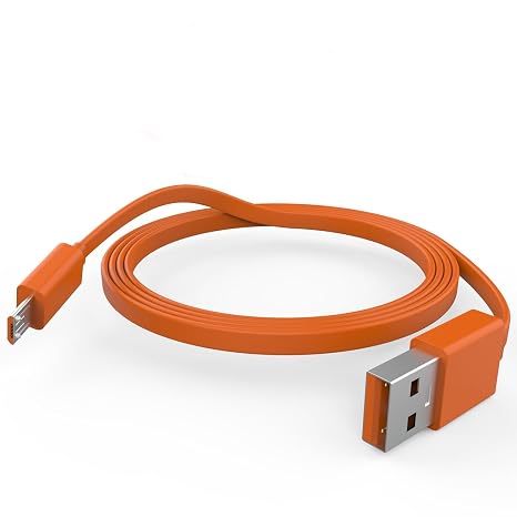 Micro USB Charging Cable Power Cord Wire Replacement Compatible with JBL Clip 3, Clip 2, Flip 4, Flip 3, Flip 2, Charge 3, Charge 2, Pulse 3, Pulse 2, GO 2, Micro II, Trip, Link 20 Portable Speaker