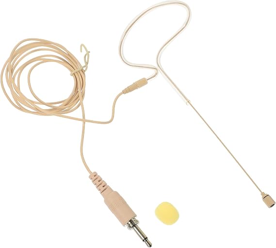 Wireless Headset Microphone for Lectures and Performing, Khaki