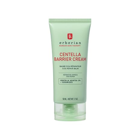 Erborian - Centella Barrier Cream - Anti-Redness Repair Balm for Face and Body - Repairs and Nourishes Skin - Korean Cosmetics - 50ml