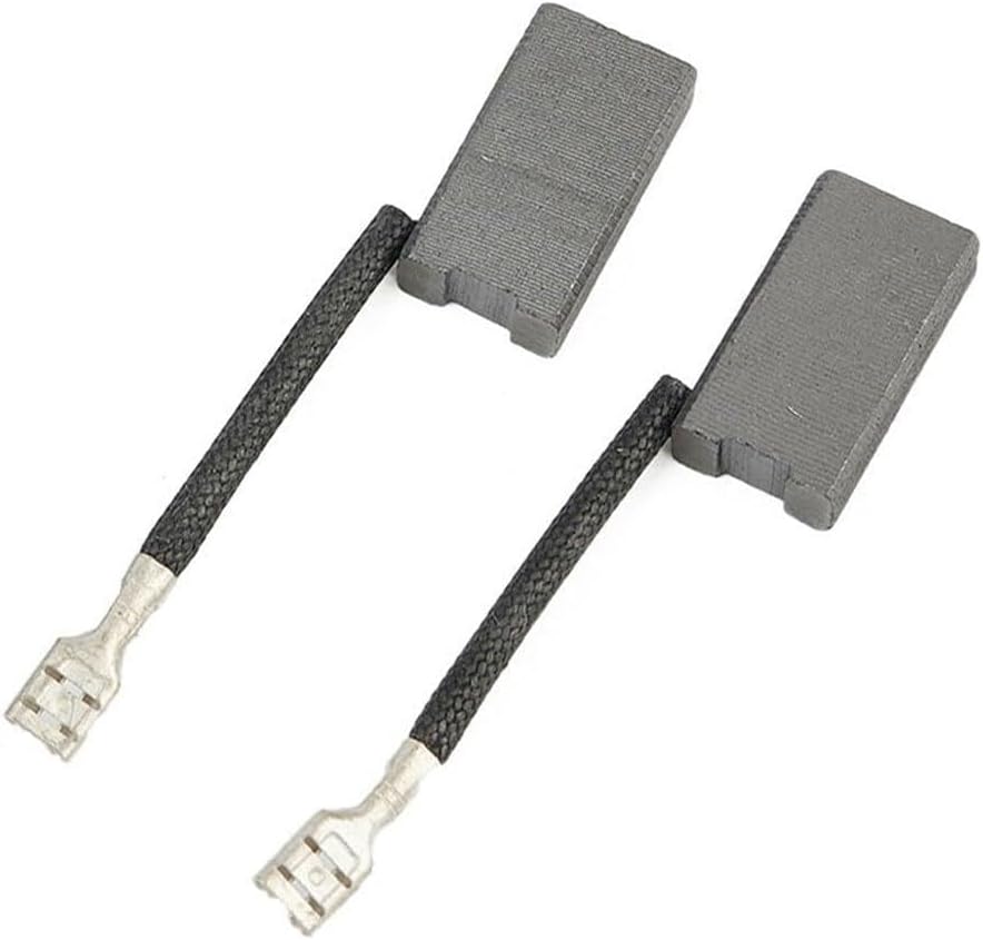2 Pack Carbon Brush Set 381028-02 381028-08 for DW708 DW368 M35 Miter Saw Parts, Replacement Motor Brushes with Springs for Power Tools Repair