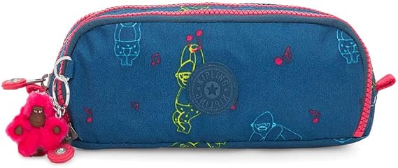 Kipling GITROY Pencil Cases, 23 cm, 1 liters, Multicolour (Rocking Monkey)