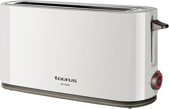 Taurus Toaster 1000W, Extra Wide Long Slot, 7 Levels