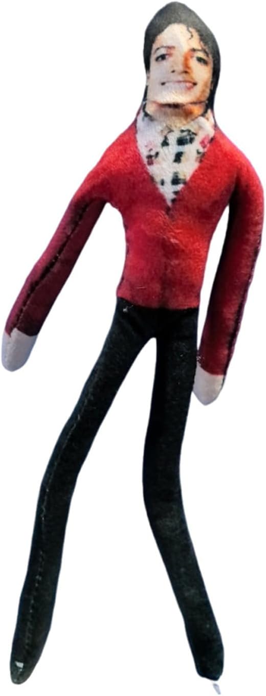 Michael Teddy Michael Plush Doll Mj Soft Toy Huggable Mj Plush Toy Plushies Retro Iconic Music Legend R
