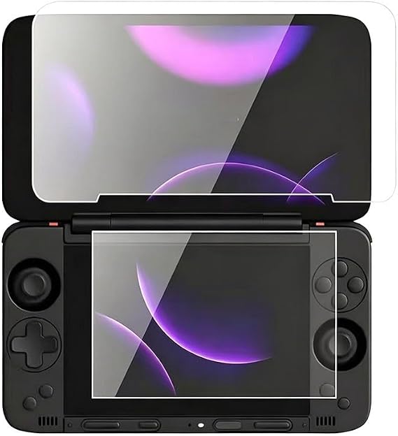 Screen Protector for AYANEO Pocket-DS Featuring Ultra HD Tempered Glass Construction and 9H Hardness Level (Transparent)
