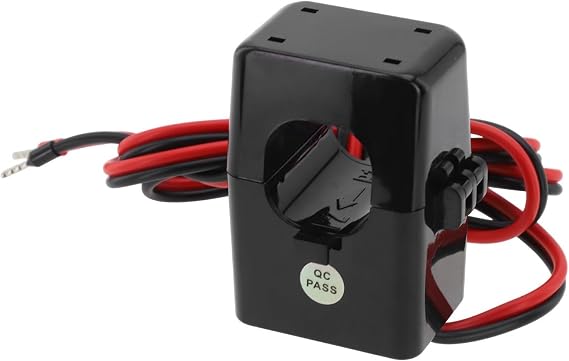 Oniissy Split Core Ct-Clamp - Stromwandler Current Transformer Snap Joint Structure Coil Sensor - Mini Current Sensor - For Amp Energy Meter 100A/5A(100A/5A)