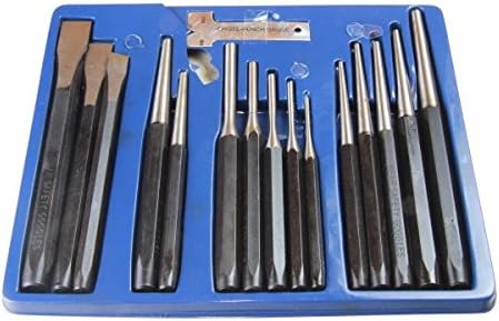 Bergen BER1963 16PC Punch & Chisel Set