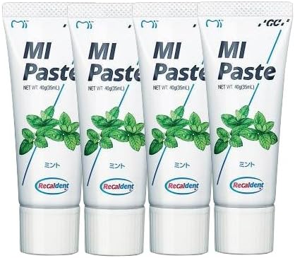 Jessie GC Dental MI Paste 1.4 oz 40 g x 4 Bottles Mint