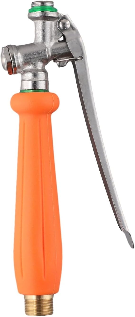 Adjustable Brass Plastic Stainless Steel Trigger Sprayer Handle,for Garden Hose Pest Control Irrigation with Multi‑Mode Spray,for Lawn Flowers