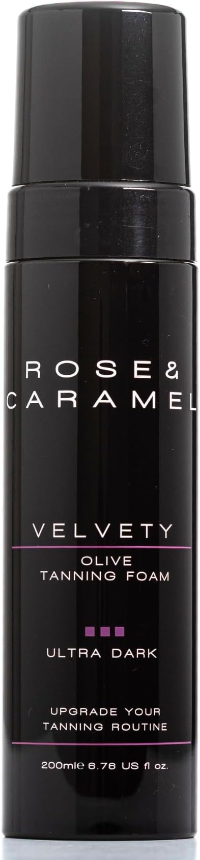 Rose & Caramel Velvety Dark - Ultra Dark Olive Self Tanning Mousse 200ml