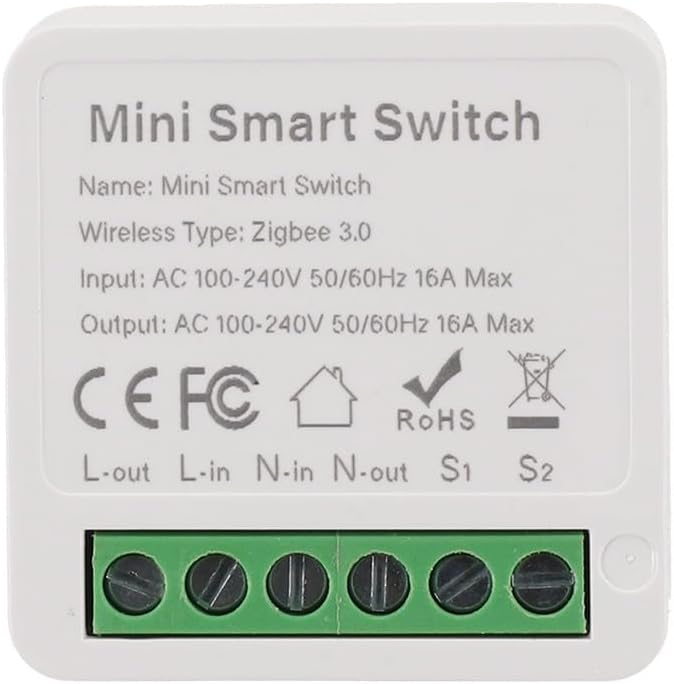 ZYWUOY for tuya for smart Switch, 2-Way Control ABS for mini Breaker for for for smart life App, Compatible with for alexa and for yandex Alice