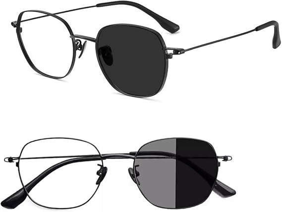 Photochromic Progressive Multifocus Reading Glasses for Men and Women, Multifocal Computer Readers