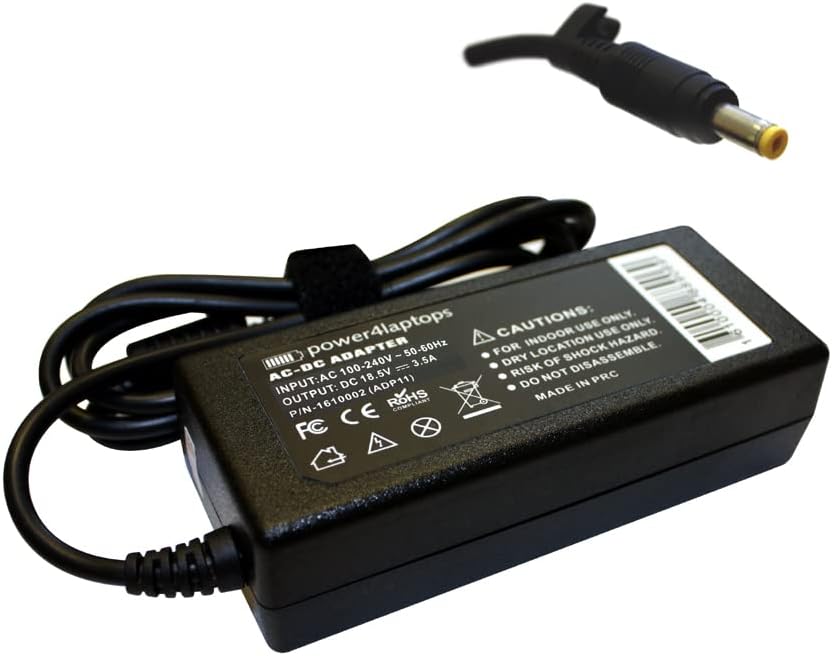 Power4Laptops AC Adapter Laptop Charger Power Supply Compatible With Compaq Presario C731