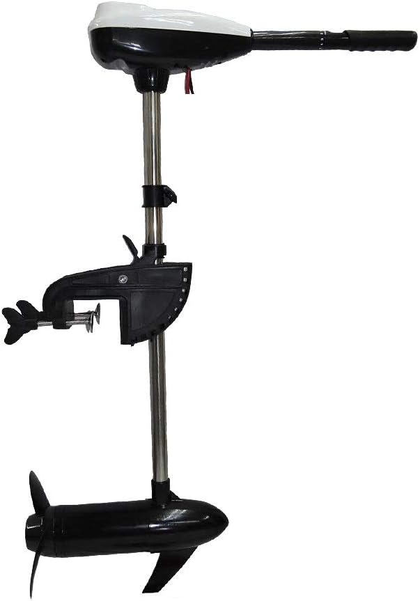 TOP.STAR Electric Motor, 60 lbs, 12 V, High Output, 612W, No License Required, Electric Outboard, High Outboard, Suitable for Inflatable Boats,