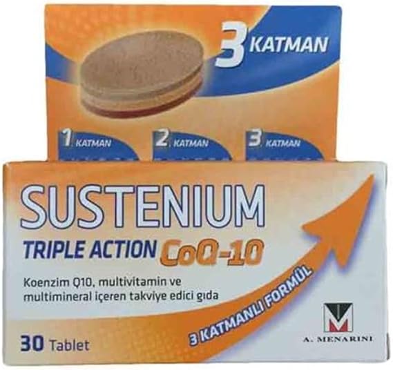 Menarini Sustenium Triple Action Coq-10 30 Tb