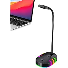Computer PC Microphone Kit | Anti-Noise Flexible Condenser Microphone Condenser Podcast Microphone