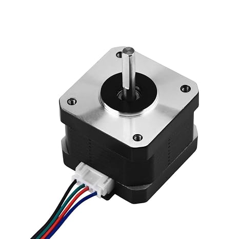 Stepper Motor 42BYGH34 Bipolar 4-Core 12V 1.3A 0.30Nm Stepper Motor Stepper Motor with Connection Cable 1.8 Degree Stepper Angle Stepper Motor for 3D Printer