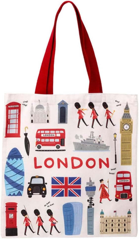 Puckator London Souvenir Tote Bag Contemporary Design, Design, Contemporary