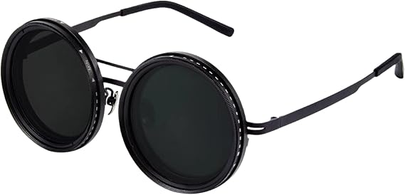 Adjustable Tint Sunglasses for Men 1-9 Gears Polarized Glasses Stepless