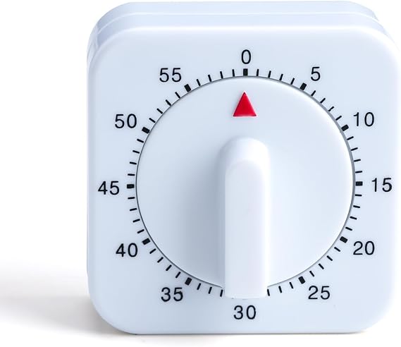 Short-Term Countdown Timer, Small Kitchen Timer, Stopwatch for Cooking, Baking, Sports, and Exercise - Egg Suitable