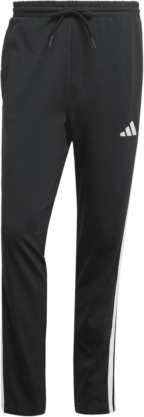 adidas Men's Essential Three Stripes Single Jersey Pant