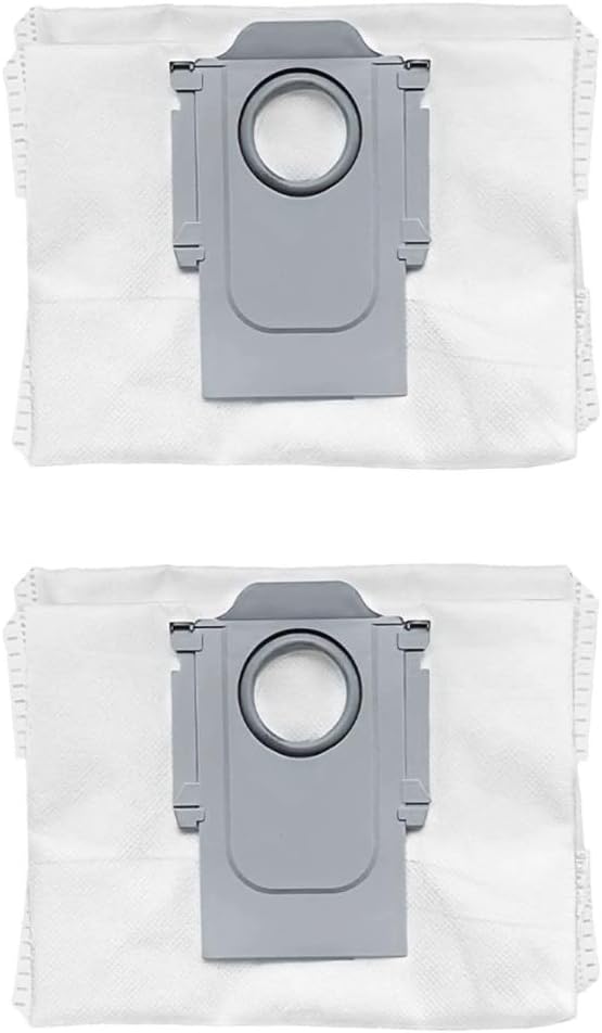 robotic Spare Dust Bag (2 Pieces) - Roborock S8+, S8 Pro Ultra Compatible - Paper Material