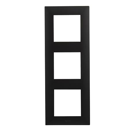 LEGRAND Triple Frame Niloé Step Installation Componable, Anthracite, 398277