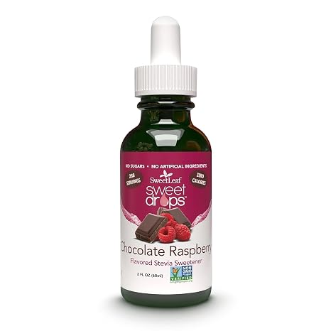 SweetLeaf Sweet Drops Liquid Stevia Sweetener, Chocolate Raspberry, 2 Ounce